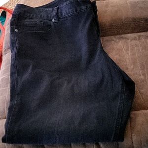 Black Straight leg jeans
